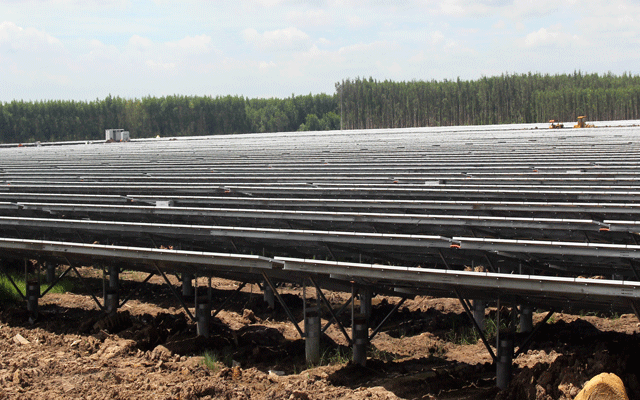 Nhà máy điện mặt trời Long An hòa lưới điện quốc gia (Ảnh Internet)