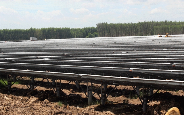 Nhà máy điện mặt trời Long An hòa lưới điện quốc gia (Ảnh Internet)