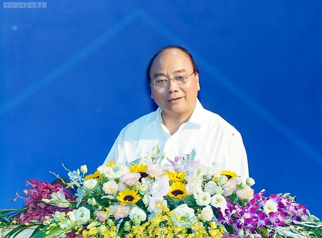 Thủ tường Nguyễn Xuân Phúc phát biểu tại Hội nghị