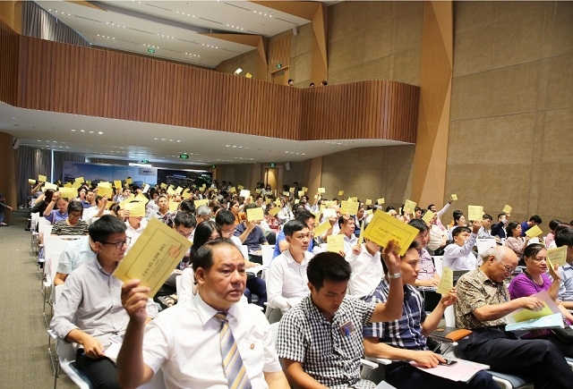 Các nội dung Chương trình đại hội được cổ đông biểu quyết với tỷ lệ cao