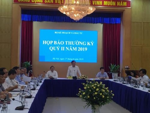 Họp báo thường kỳ quý II/2019 của Bộ KH&ĐT