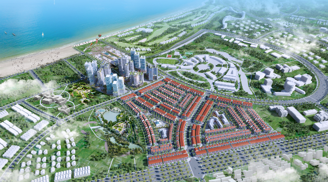 Phối cảnh tổng quan dự án Nhơn Hội New City