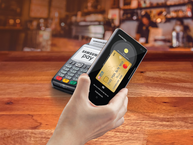 SCB triển khai liên kết thẻ Mastercard với Samsung Pay từ tháng 6.2019.