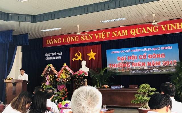 Cảng Quy Nhơn dự kiến chia cổ tức năm 2019 với tỷ lệ 16%