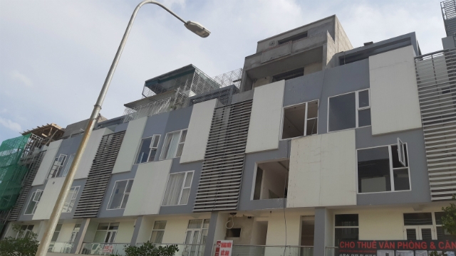 Hiện các hộ dân đã dừng việc thi công trái phép