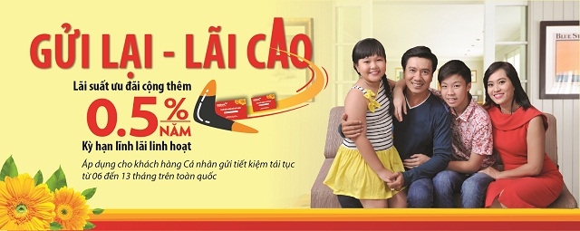 Chương trình “Gửi lại- Lãi cao”