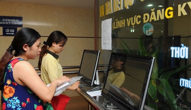 100% doanh nghiệp Hà Nội đăng ký thành lập qua mạng (Ảnh Internet)