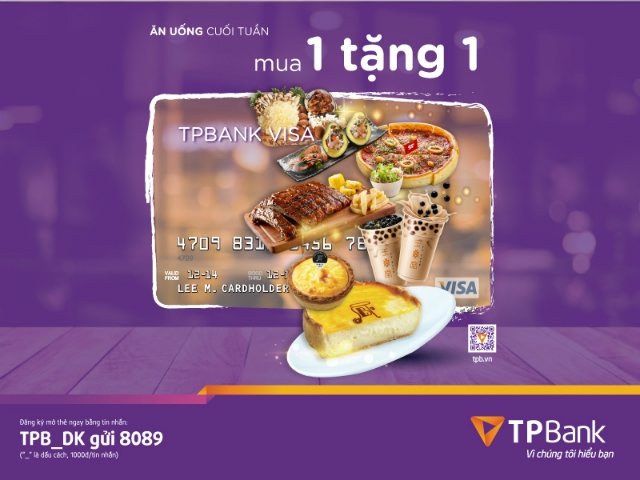 TPBank triển khai nhiều ưu đãi cho chủ thẻ tín dụng