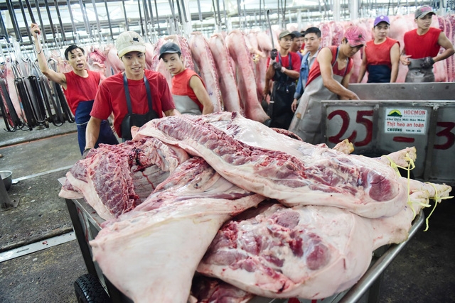 Giá và sức mua thịt lợn tại TP Hồ Chí Minh bắt đầu tăng trở lại (Ảnh Internet)