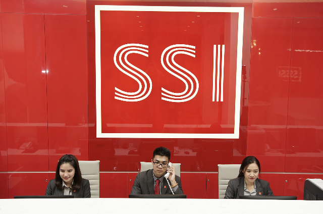 Cổ phiếu SSI giao dịch khởi sắc