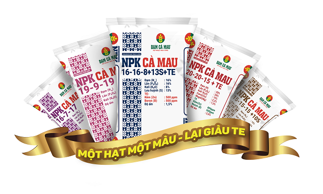 Bộ sản phẩm NPK với nhiều công thức phổ biến trên các loại cây trồng