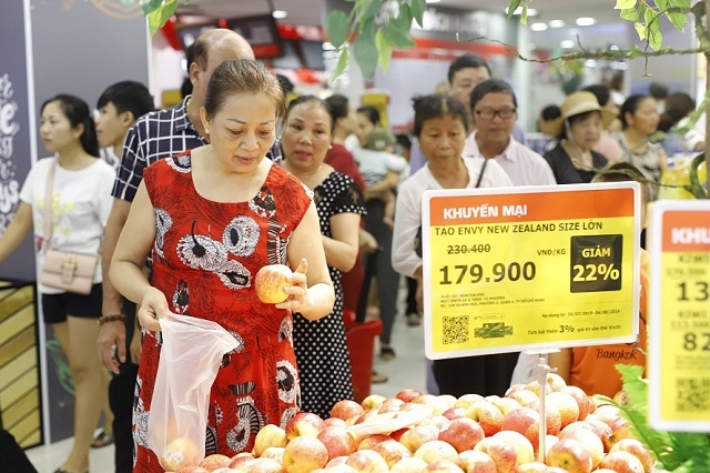 Siêu thị VinMart luôn là nơi thu hút khách hàng nhất tại các TTTM Vincom