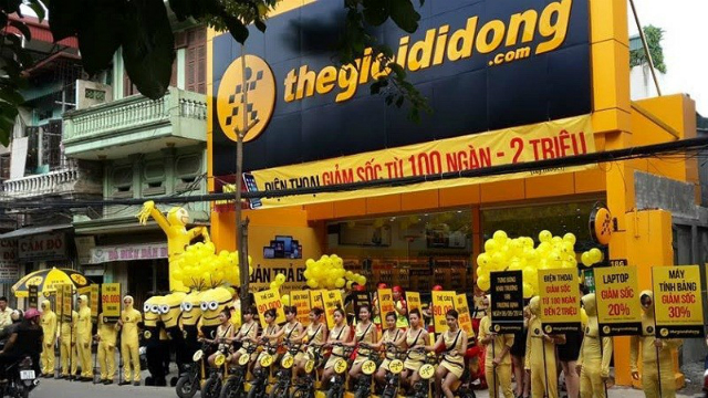 Trên thị trường chứng khoán, cổ phiếu MWG liên tiếp phá đỉnh