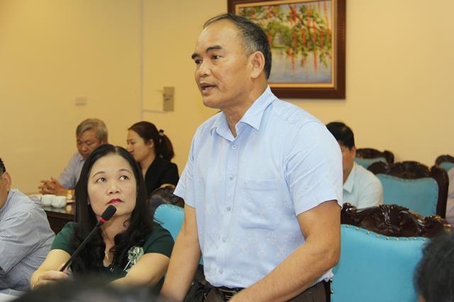 Ông Đặng Đình Nghĩa, Chủ tịch Quỹ tín dụng nhân dân Hát Lót, huyện Mai Sơn, tỉnh Sơn La