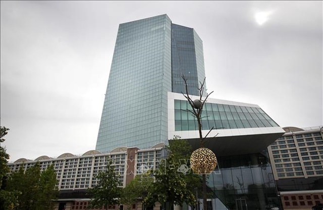 Đồng Euro đã xuống đáy 2 năm so với USD sau thông báo của ECB (Ảnh Internet)