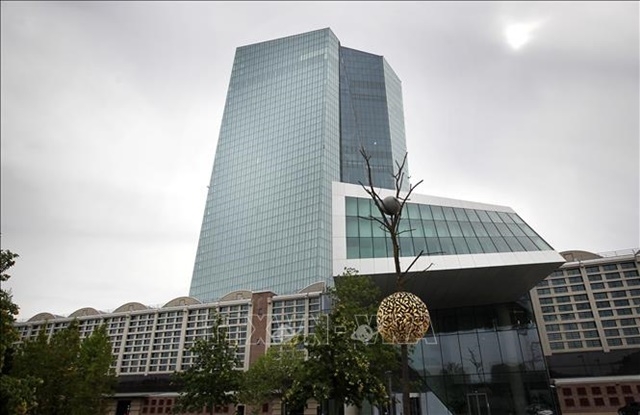 Đồng Euro đã xuống đáy 2 năm so với USD sau thông báo của ECB (Ảnh Internet)