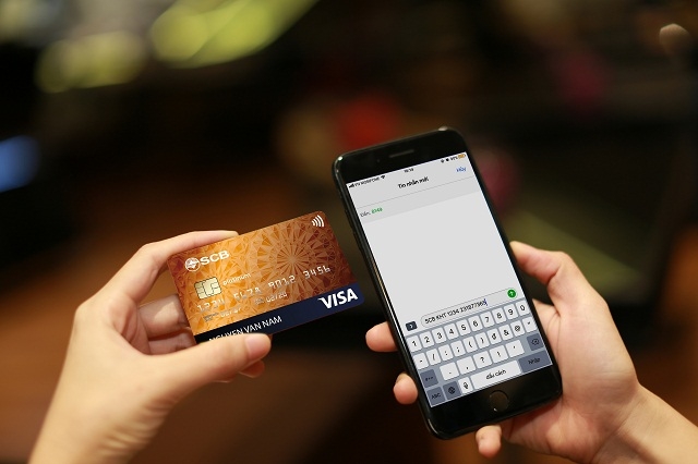 SCB triển khai tính năng kích hoạt và khóa thẻ thông qua tin nhắn