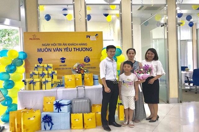 Sự hợp tác giữa PVcomBank và Prudential đã mang đến cho khách hàng những sản phẩm tài chính toàn diện và trải nghiệm dịch vụ thân thiện, chuyên nghiệp