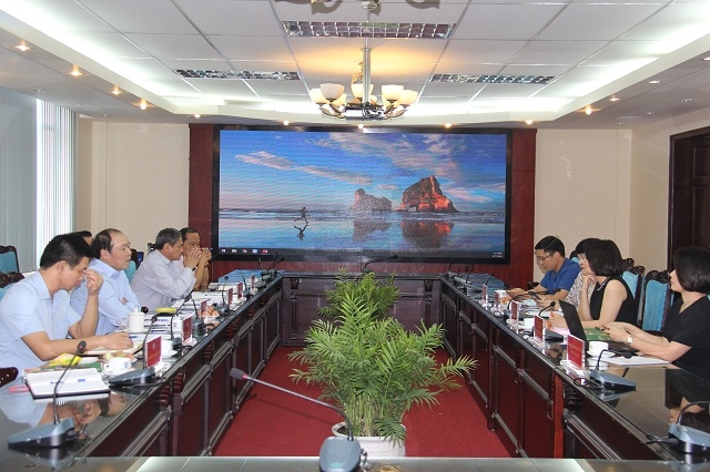 Toàn cảnh buổi làm việc