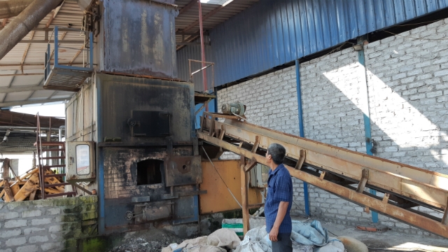 Lò đốt chất thải sinh hoạt tại xã Phục Lễ, huyện Thủy Nguyên hiện đã ngừng hoạt động