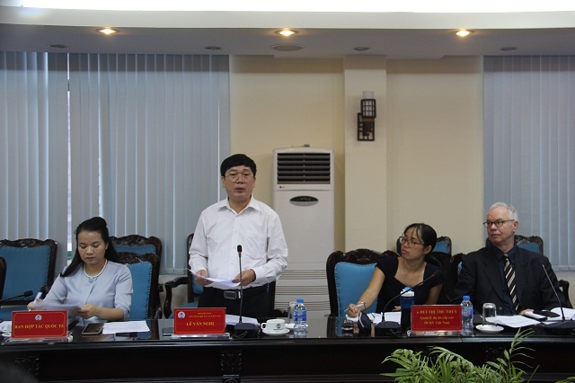 Phó Chủ tịch Lê Văn Nghị phát biểu tại Hội nghị