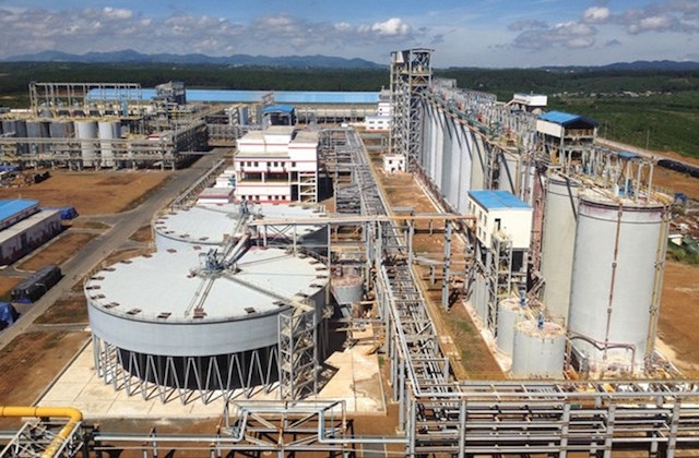 Tổ hợp bô-xít Tân Rai tại Tây nguyên (Ảnh: Internet)