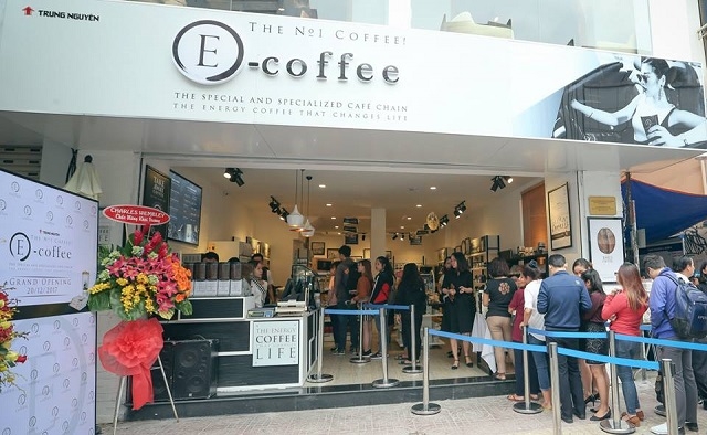 Cửa hàng bán lẻ cafe mới của Trung Nguyên