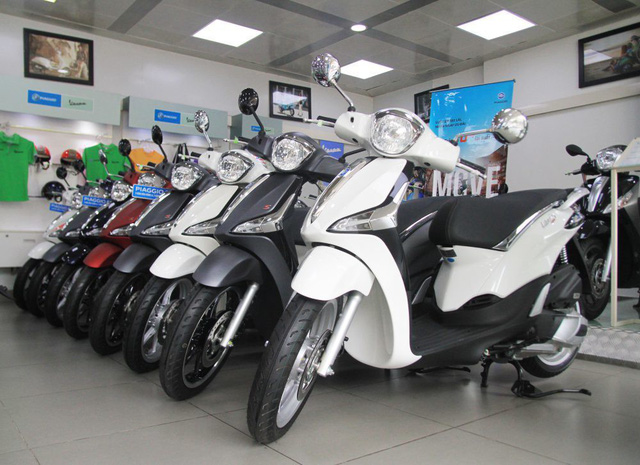 Thị trường đô thị đã bão hòa sức mua, nhiều hãng xe máy giảm giá để giữ khách.(Ảnh Internet)