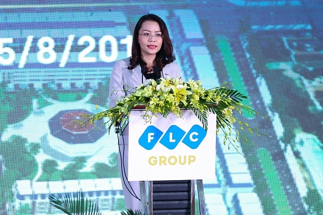 Bà Hương Trần Kiều Dung, Phó Chủ tịch kiêm Tổng Giám đốc Tập đoàn FLC