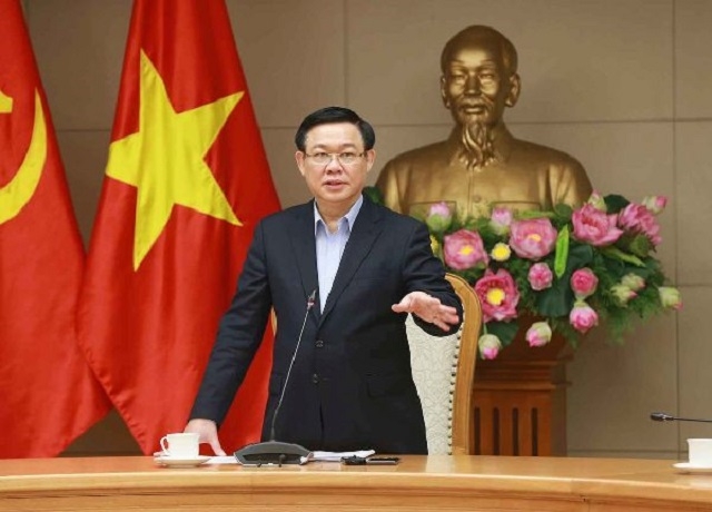 Phó Thủ tướng Vương Đình Huệ phát biểu tại cuộc họp