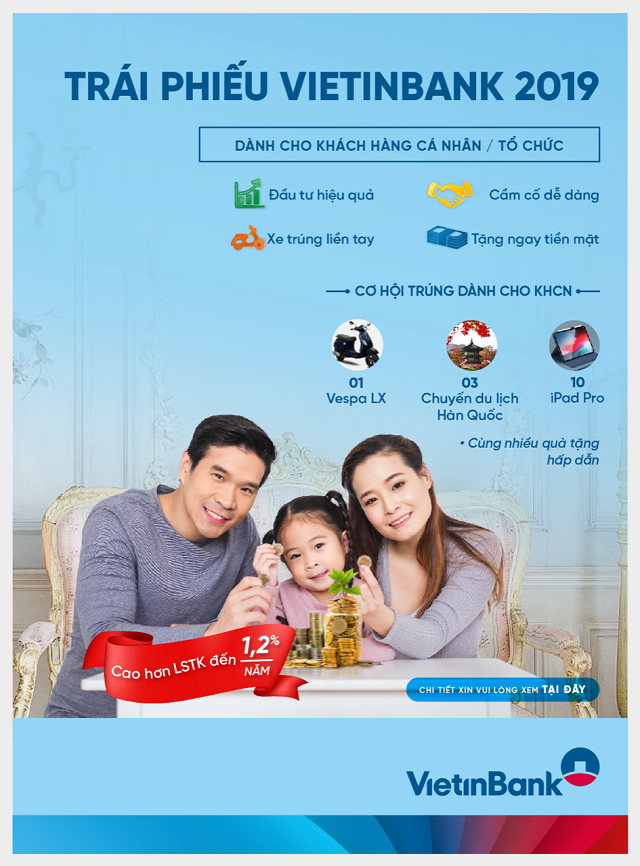 Trái phiếu Vietinbank 2019