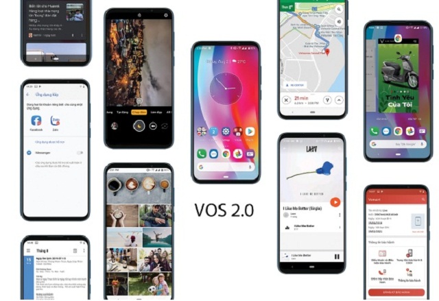 Hệ điều hành VOS 2.0 được phát triển dành riêng cho người Việt