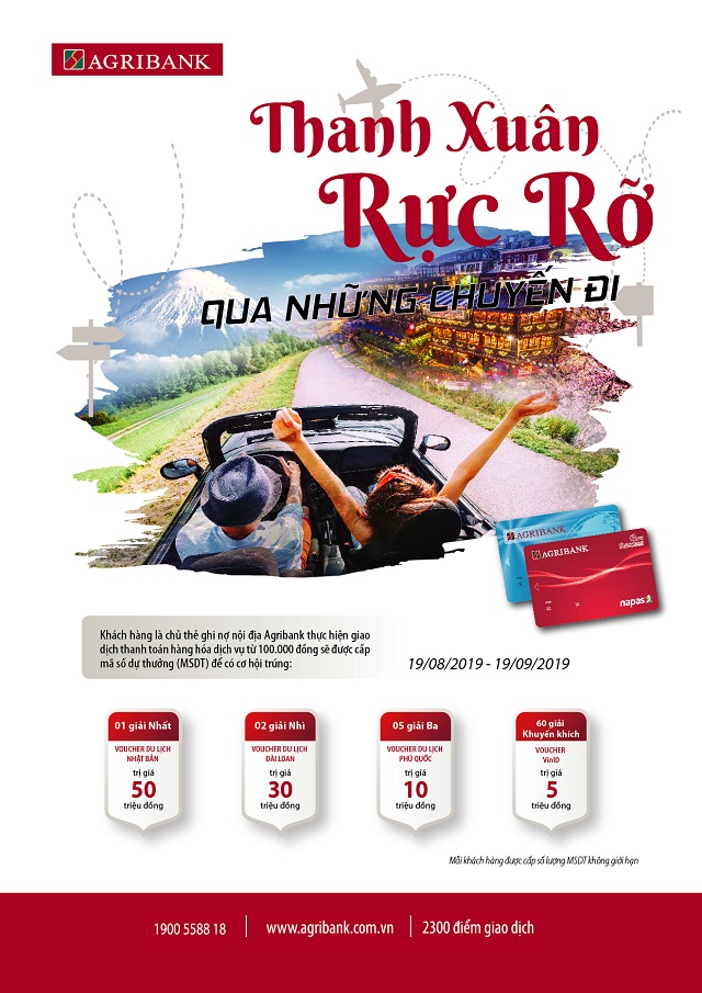 Thanh xuân rực rỡ qua những chuyến đi