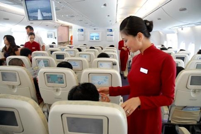 Có thể truy cập internet trên máy bay Vietnam Airlines từ 10/10 (Ảnh Internet)