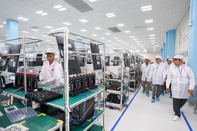 Nhà máy giai đoạn 1 đang vận hành với công suất 5 triệu sản phẩm/năm