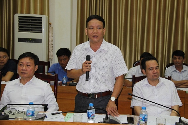 Ông Nguyễn Hữu Đạo, Phó Chủ tịch Liên minh HTX Hải Phòng đóng góp ý kiến tại Hội thảo