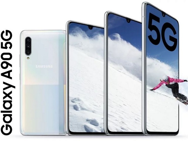 Samsung sẽ bán mẫu smartphone Galaxy A90 có kết nối mạng 5G tại Hàn Quốc vào ngày 4/9.(Ảnh Internet)