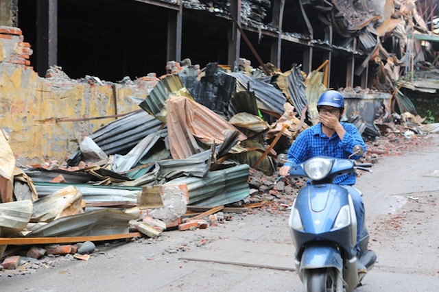 Sự cố cháy nhà máy Rạng Đông khiến 27,2 kg thuỷ ngân phát tán ra ngoài môi trường. (Ảnh: Internet)