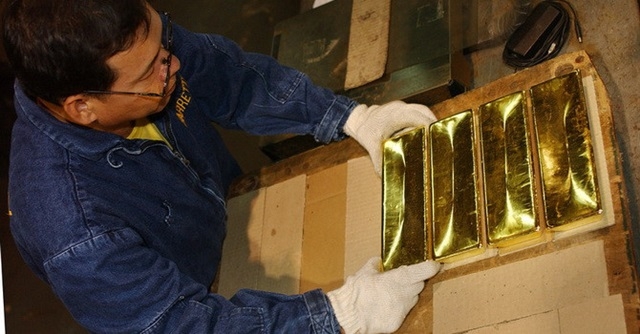 Kỳ vọng châu Âu hạ lãi suất đồng euro, giá vàng thế giới tăng vượt mốc 1.500USD/ounce (Ảnh Internet)