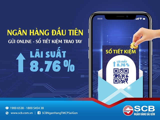 Khách hàng có thể nhận thông tin sổ tiết kiệm online qua địa chỉ email