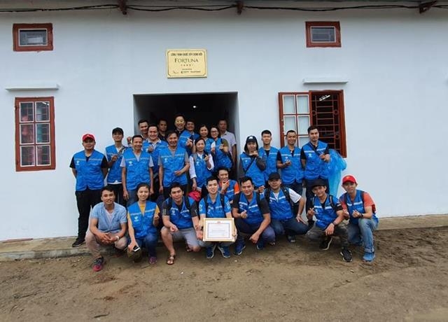 Cán bộ, nhân viên khách sạn Fortuna Hà Nội đã và đang tiếp tục tiến hành hỗ trợ nhiều hoạt động xã hội