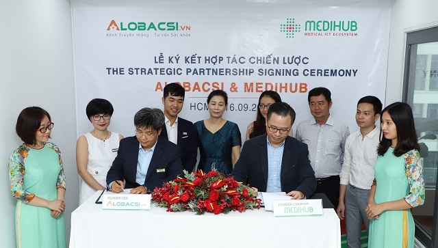 Medihud và Alobacsi ký kết hợp tác chiến lược