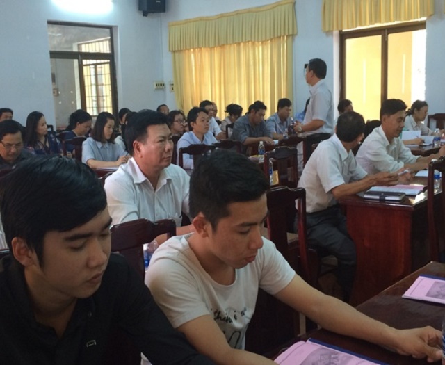 Học viên tham gia lớp đào tạo, bồi dưỡng nghề của tỉnh Bà Rịa - Vũng Tàu