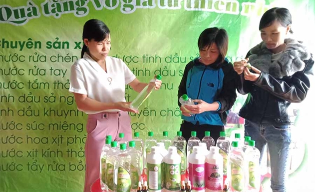 Thân thiện với môi trường - sản phẩm của HTX được người tiêu dùng tin tưởng lựa chọn