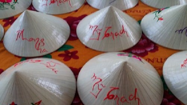 Nón lá Mỹ Trạch vừa có giá trị nghệ thuật, vừa có giá trị thẩm mỹ