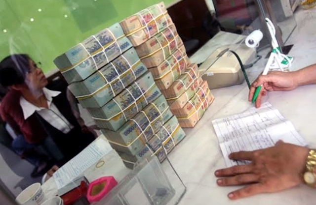 Trong tuần từ 9-13/9, các ngân hàng vay mượn lẫn nhau 90.000 tỷ đồng mỗi ngày. (Ảnh: Internet)