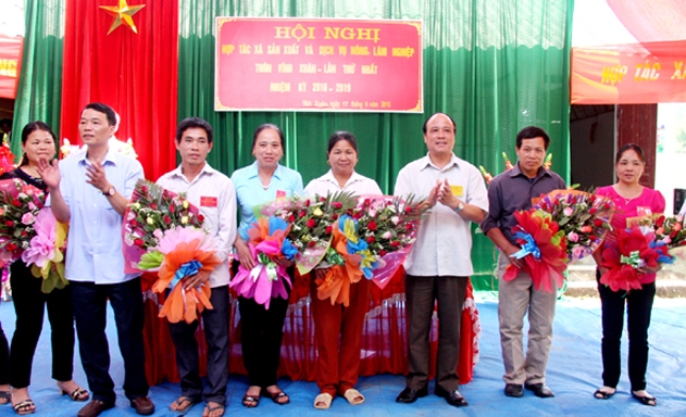 HTX Vĩnh Xuân được thành lập tháng 5/2015