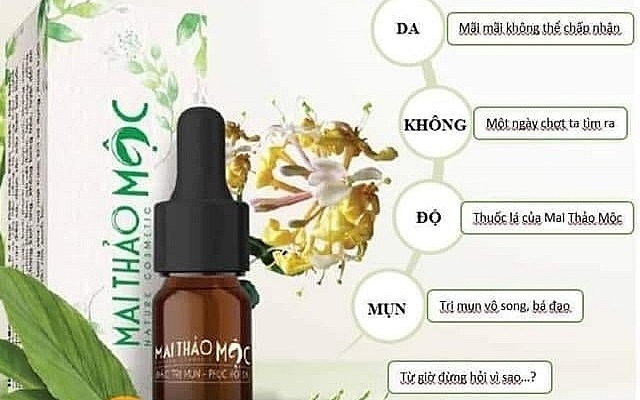 Thu hồi mỹ phẩm của Công ty Mai Mai Phương do chất lượng kém (Ảnh Internet)