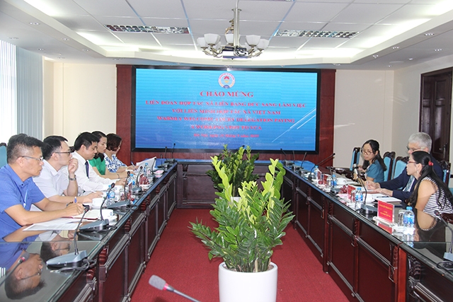 Toàn cảnh cuộc làm việc của Liên minh HTX Việt Nam với DGRV