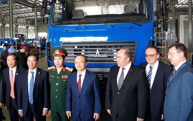 Khánh thành Nhà máy sản xuất-lắp ráp ô tô Maz Asia (Ảnh Internet)